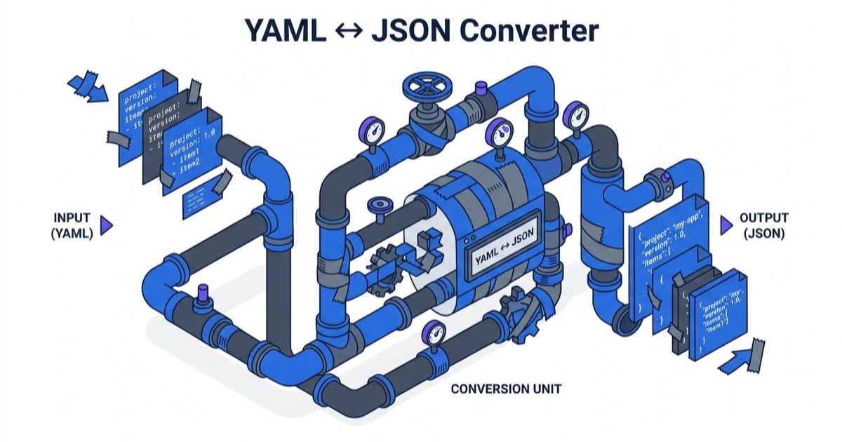 YAML ↔ JSON Converter
